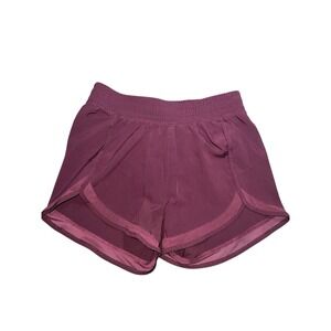Women's Gaiam‎ Running Shorts Gym Athletic Shorts XS Purple
